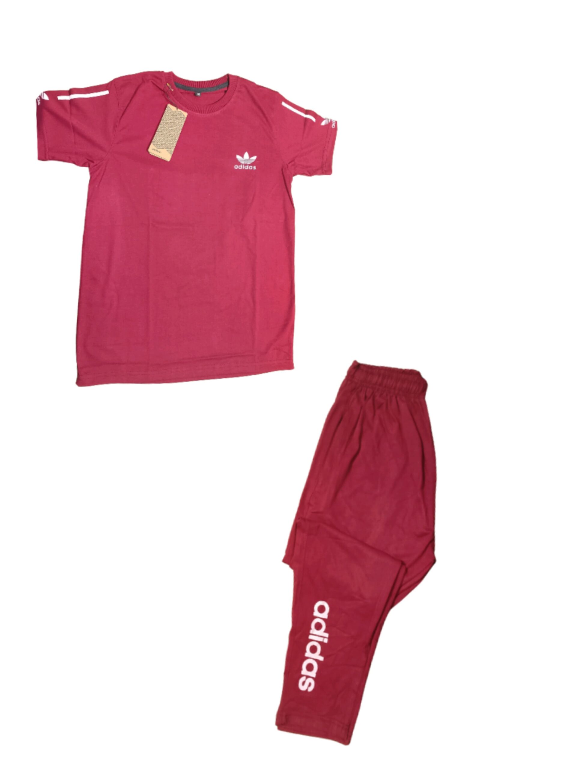 Adidas_Summer Men Tracksuit Trouser and Shirt Track suit for Summer