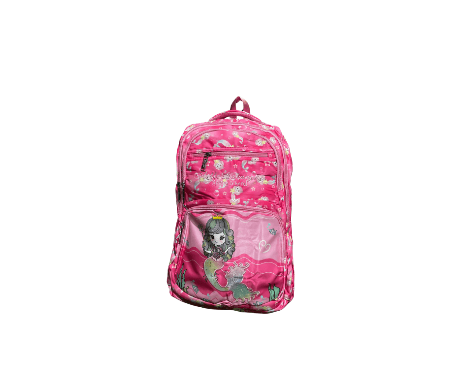 School Bag for boy and girl (pink)