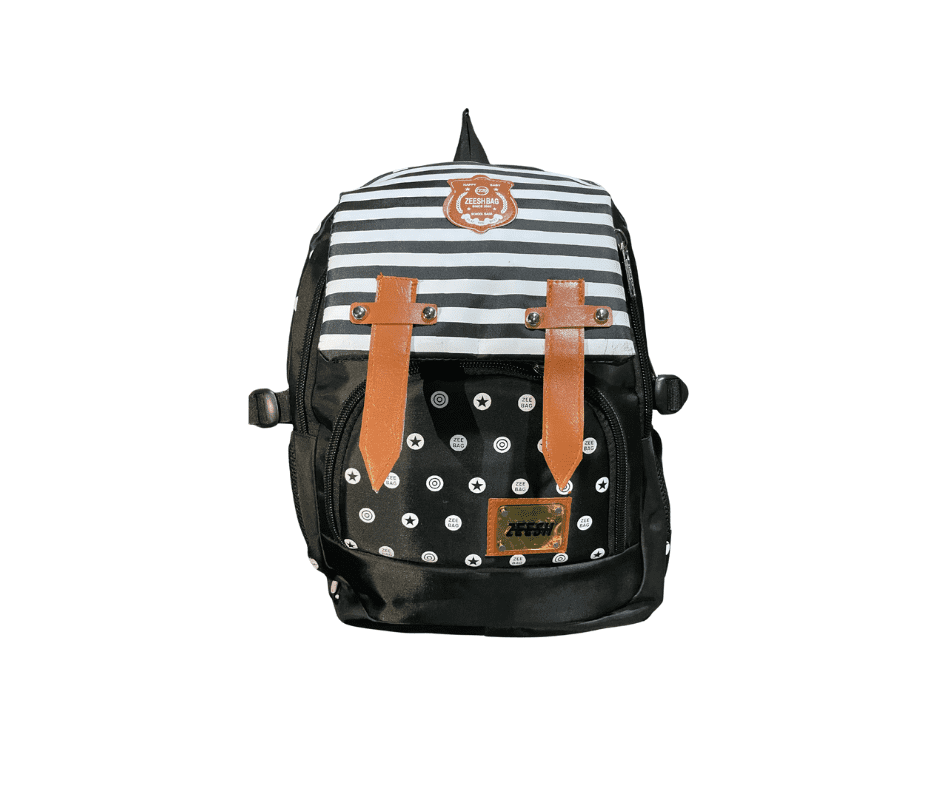 Zeesh school girl bag (black)