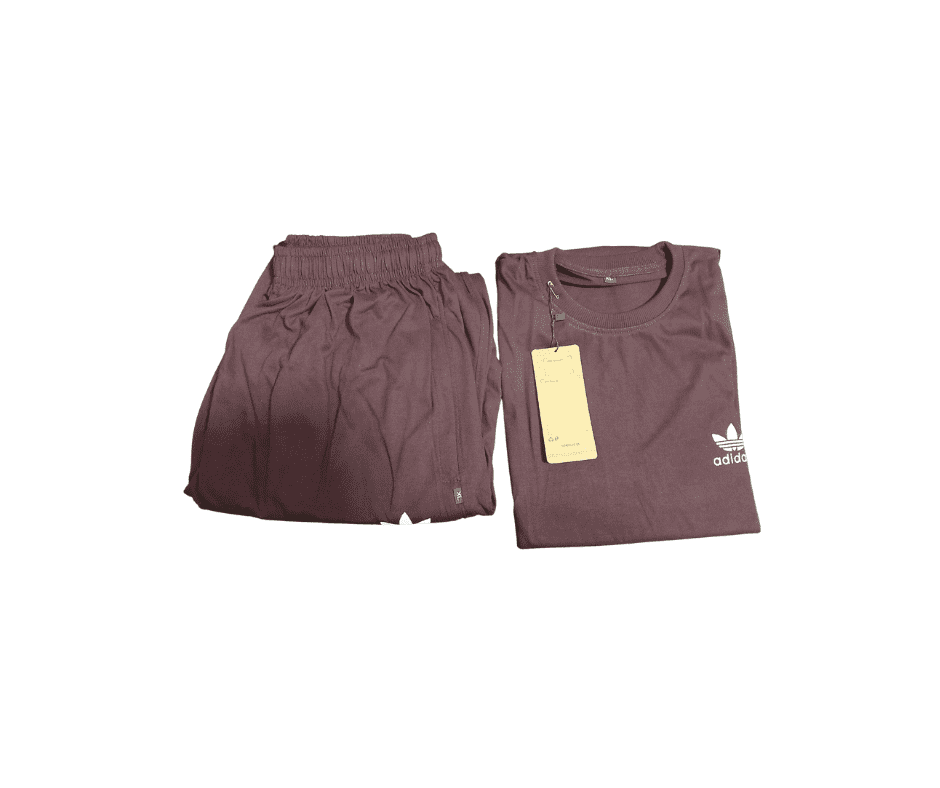 Adidas_Summer Men Tracksuit Trouser and Shirt Track suit for Summer - Image 3